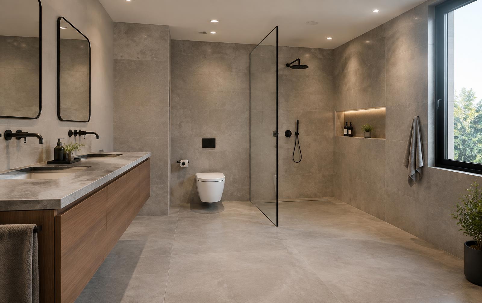 Bathroom remodel (placeholder images) — after